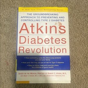 Atkins Diabetes Revolution Book